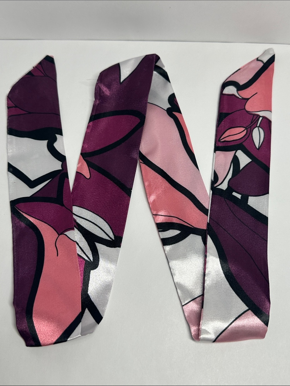Two Thin Scarves / Hair Bands / Scarves
 - #1492